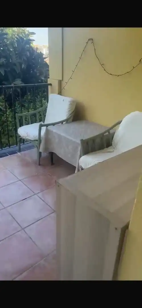 Flat for rent in Calle Inglaterra, 32, El Faro de Calaburra - Chaparral Balcony of Flat for rent in Mijas with Terrace, Furnished and Oven
