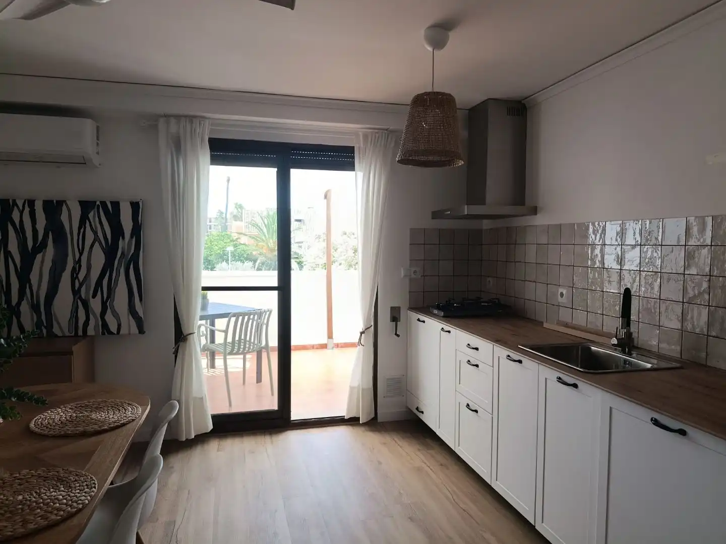 Apartments for rent in Calle Cáncer, 3, Corinto - Almarda Kitchen of Apartments for rent in Sagunto / Sagunt with Air Conditioner, Terrace and Furnished