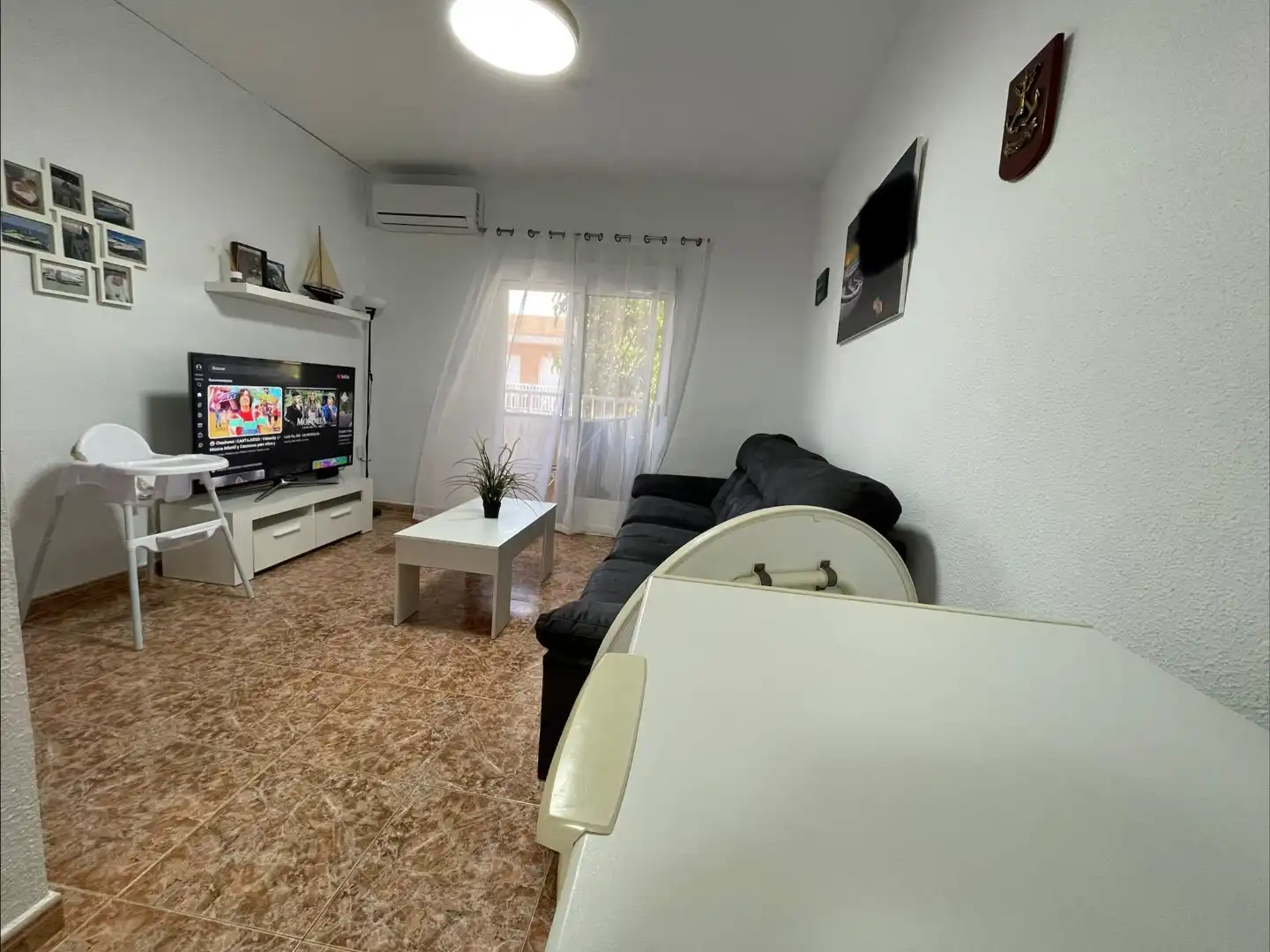 Sala de estar de Piso en venta en Cartagena con Aire acondicionado, Terraza y Balcón