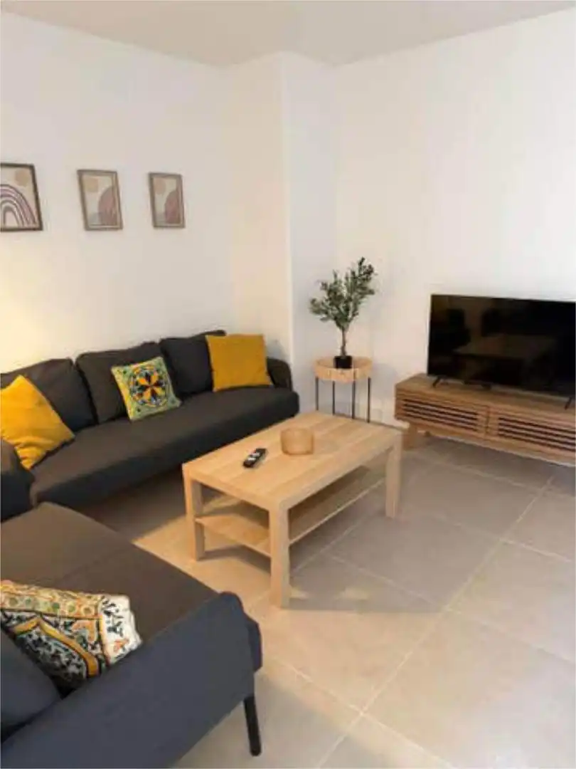 Apartamento de alquiler en Las Tiesas Sala de estar de Apartamento de alquiler en Villena