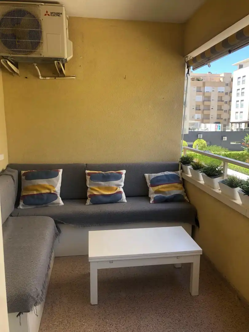 Terraza de Piso de alquiler en Elda con Aire acondicionado, Calefacción y Parquet