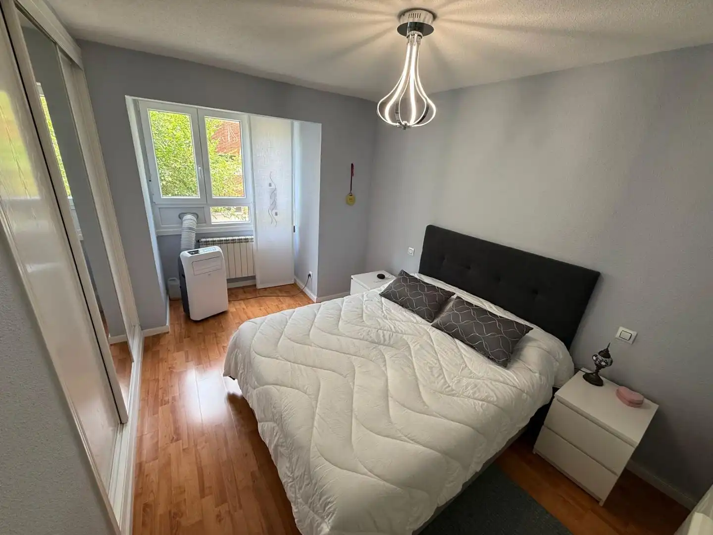 Flat for sale in Calle de Madrid, 25, Casco Antiguo Bedroom of Flat for sale in Leganés with Air Conditioner and Heating