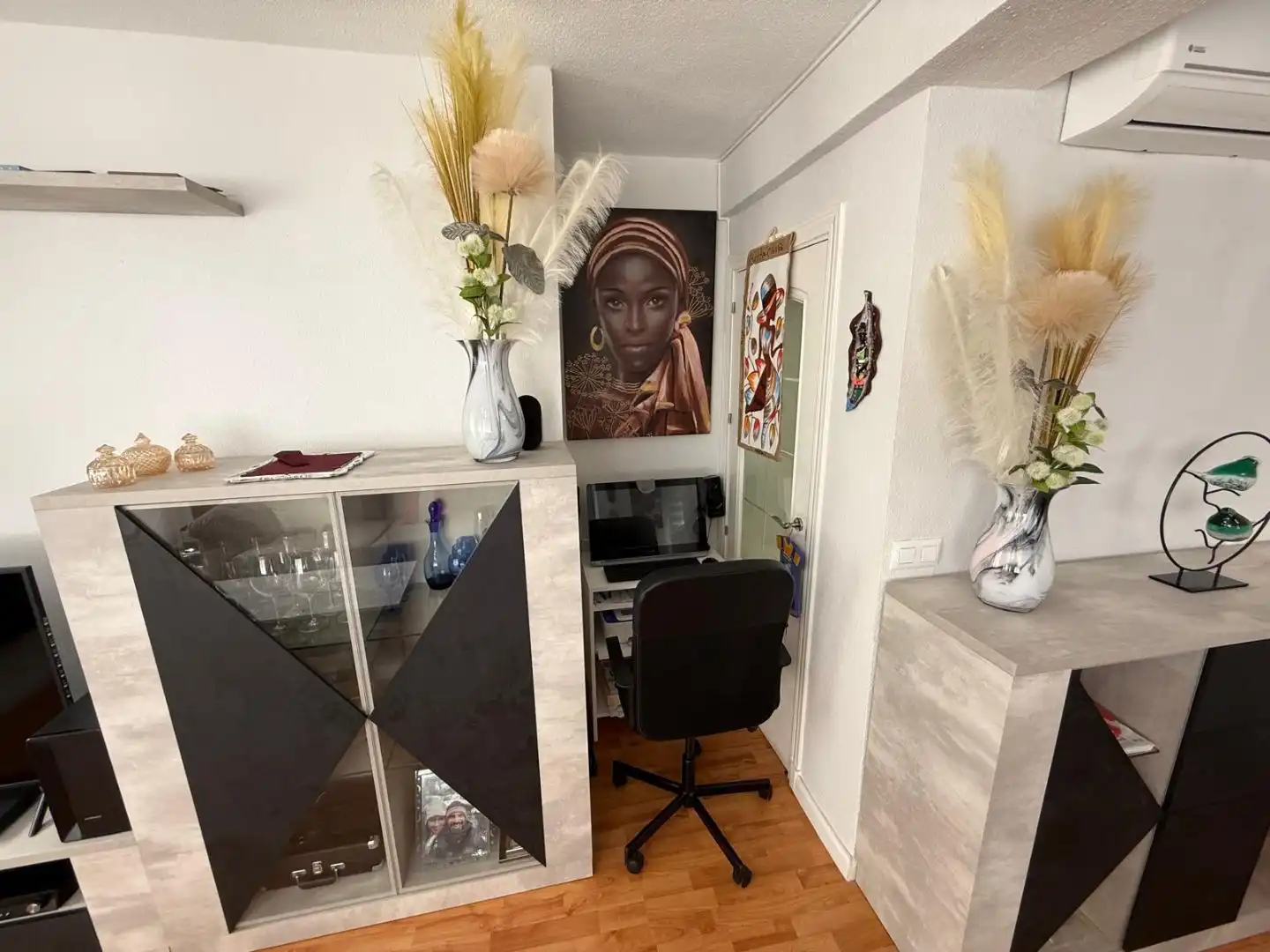 Flat for sale in Calle de Madrid, 25, Casco Antiguo Living room of Flat for sale in Leganés with Air Conditioner and Heating