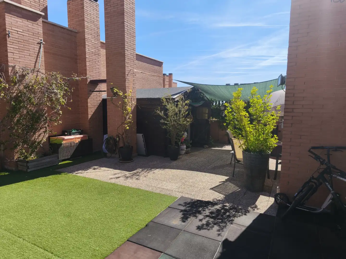 Terrassa de Pis en venda en Getafe amb Aire condicionat, Calefacció i Jardí privat