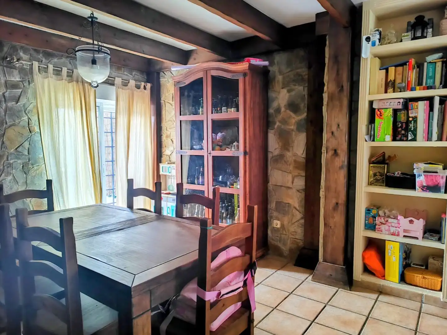 Flat for sale in Calle la Carpa, 1, San García Dining room of Flat for sale in Algeciras with Air Conditioner and Balcony