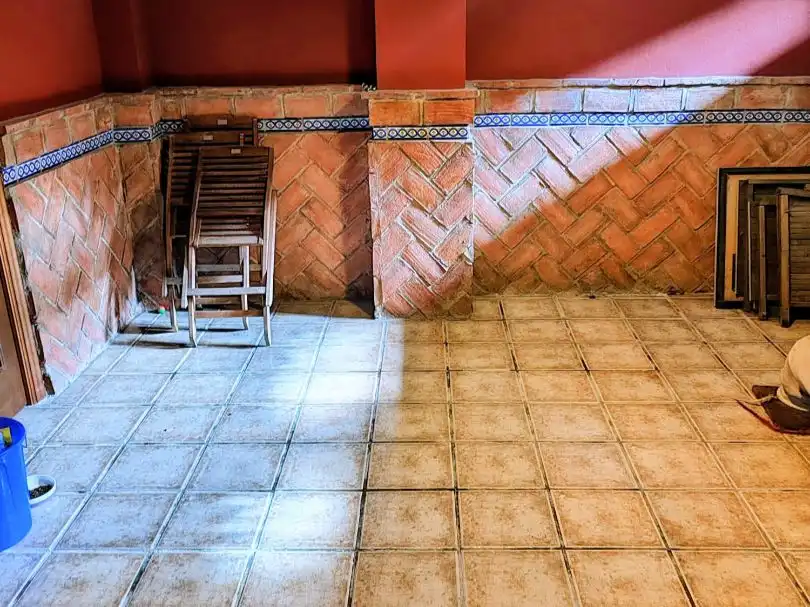 Flat for sale in Calle la Carpa, 1, San García Terrace of Flat for sale in Algeciras with Air Conditioner and Balcony