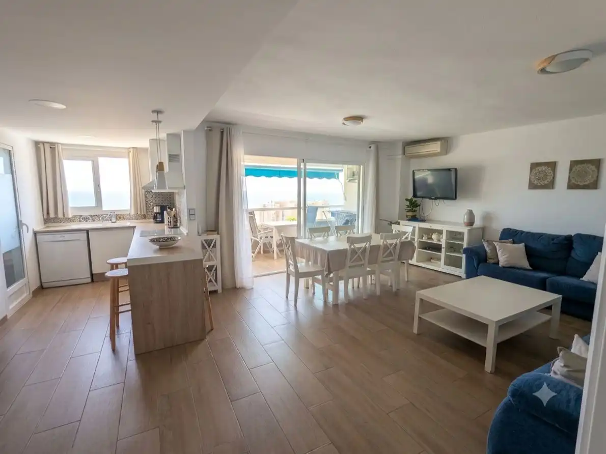 Flat for rent in Avenida Jaime I el Conquistador, Playa Muchavista Dining room of Flat for rent in El Campello with Air Conditioner, Swimming Pool and Furnished