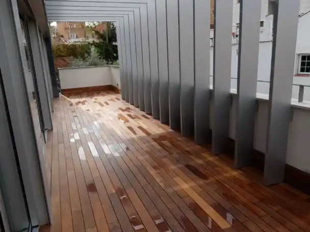 Terraza de Casa o chalet de alquiler en Madrid con Aire acondicionado, Calefacción y Jardín privado