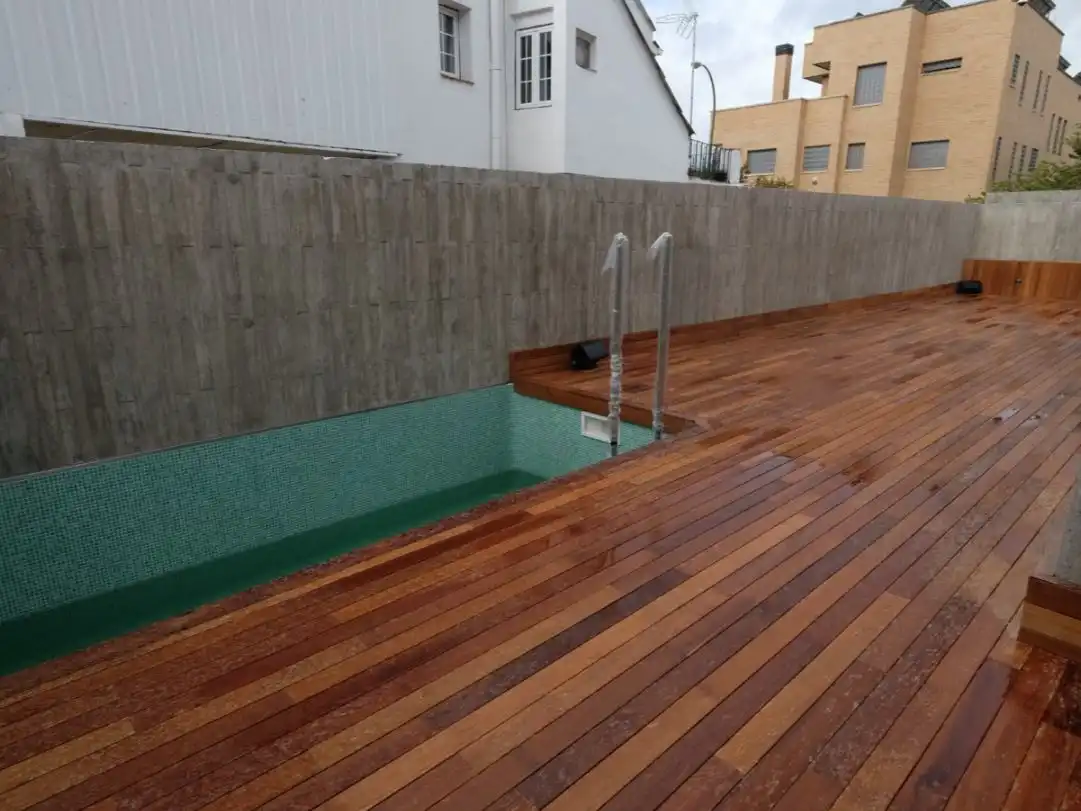 Piscina de Casa o chalet de alquiler en Madrid con Aire acondicionado, Calefacción y Jardín privado