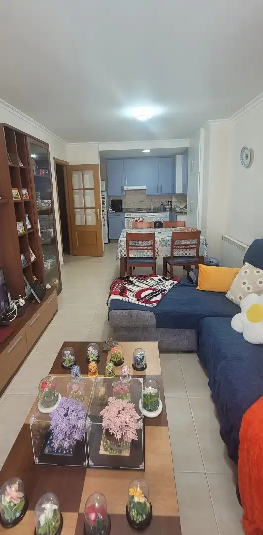 Piso en venta en Calella do Ecce Homo, Viveiro Sala de estar de Piso en venta en Viveiro con Calefacción, Trastero y Amueblado