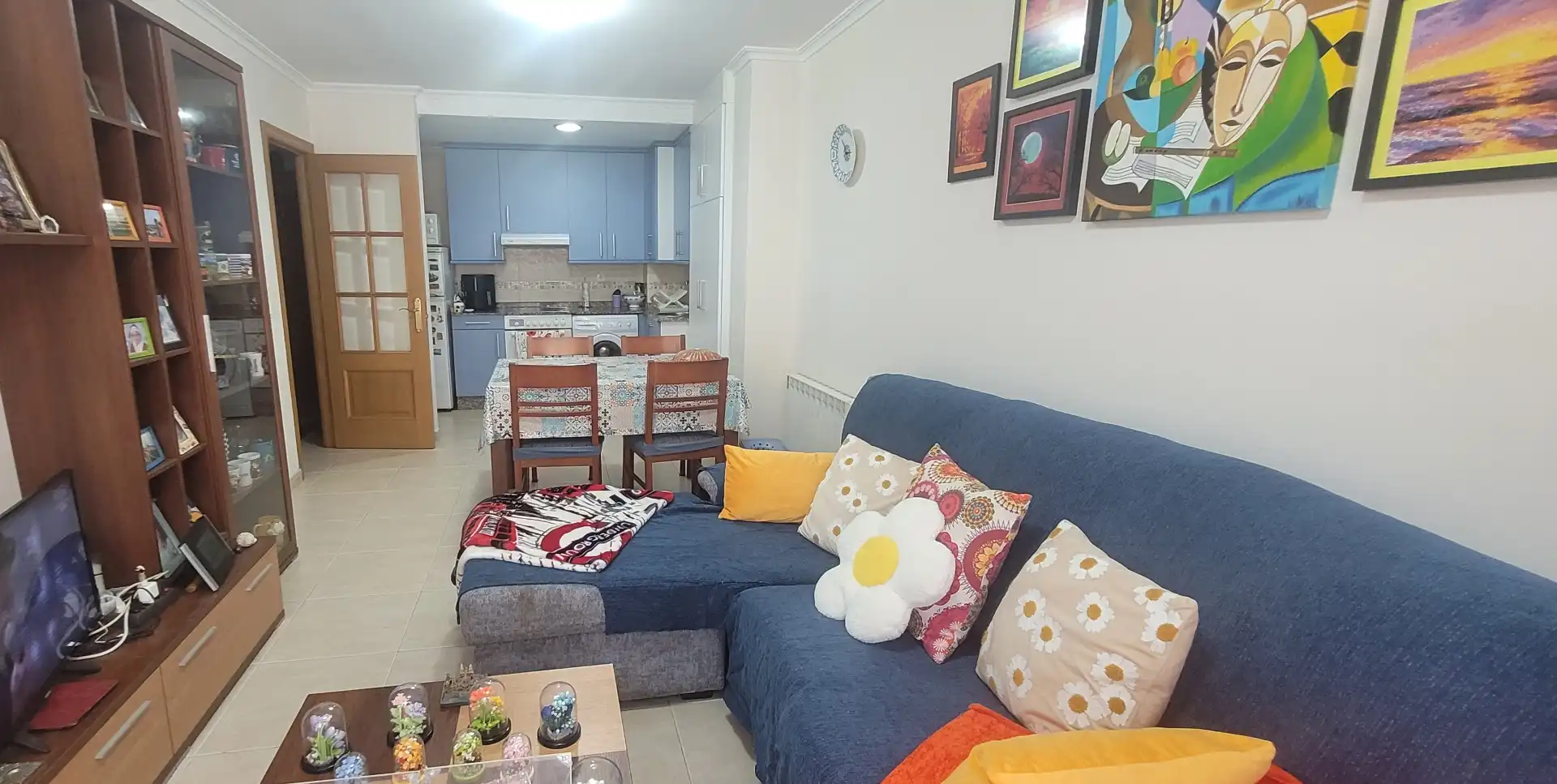 Piso en venta en Calella do Ecce Homo, Viveiro Sala de estar de Piso en venta en Viveiro con Calefacción, Trastero y Amueblado