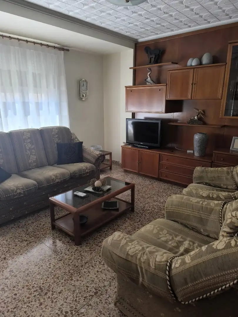 Sala d'estar de Pis en venda en Nules amb Aire condicionat, Moblat i Forn