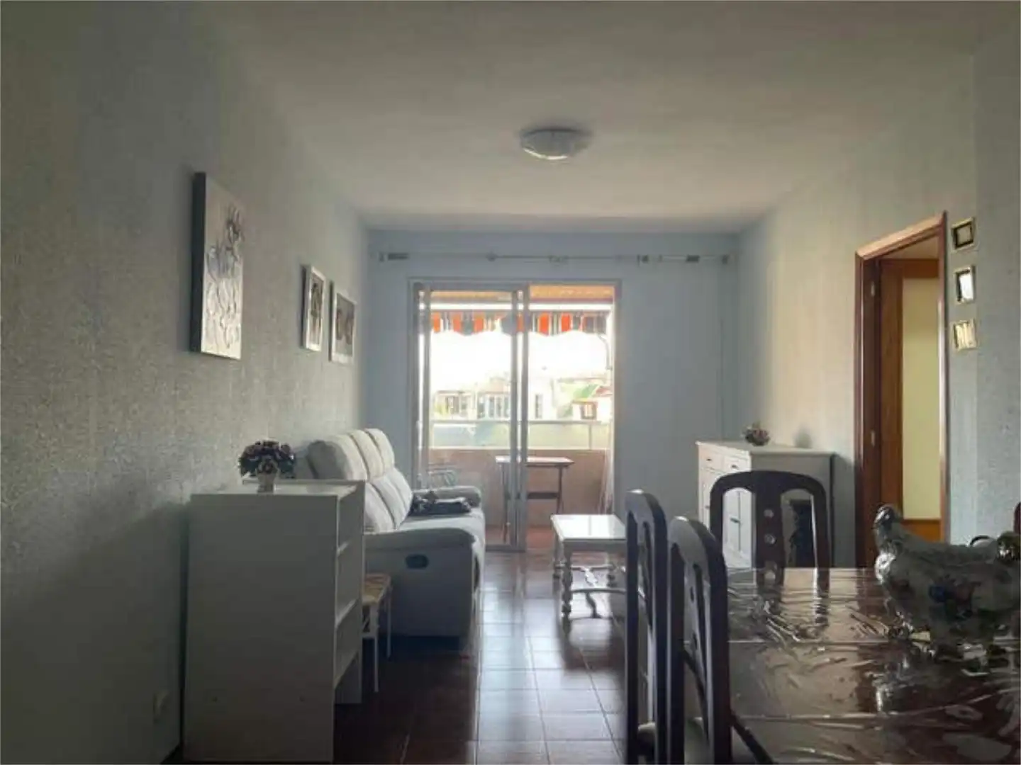 Flat for rent in Centro Living room of Flat for rent in Santa Cruz de Tenerife with Terrace and Furnished