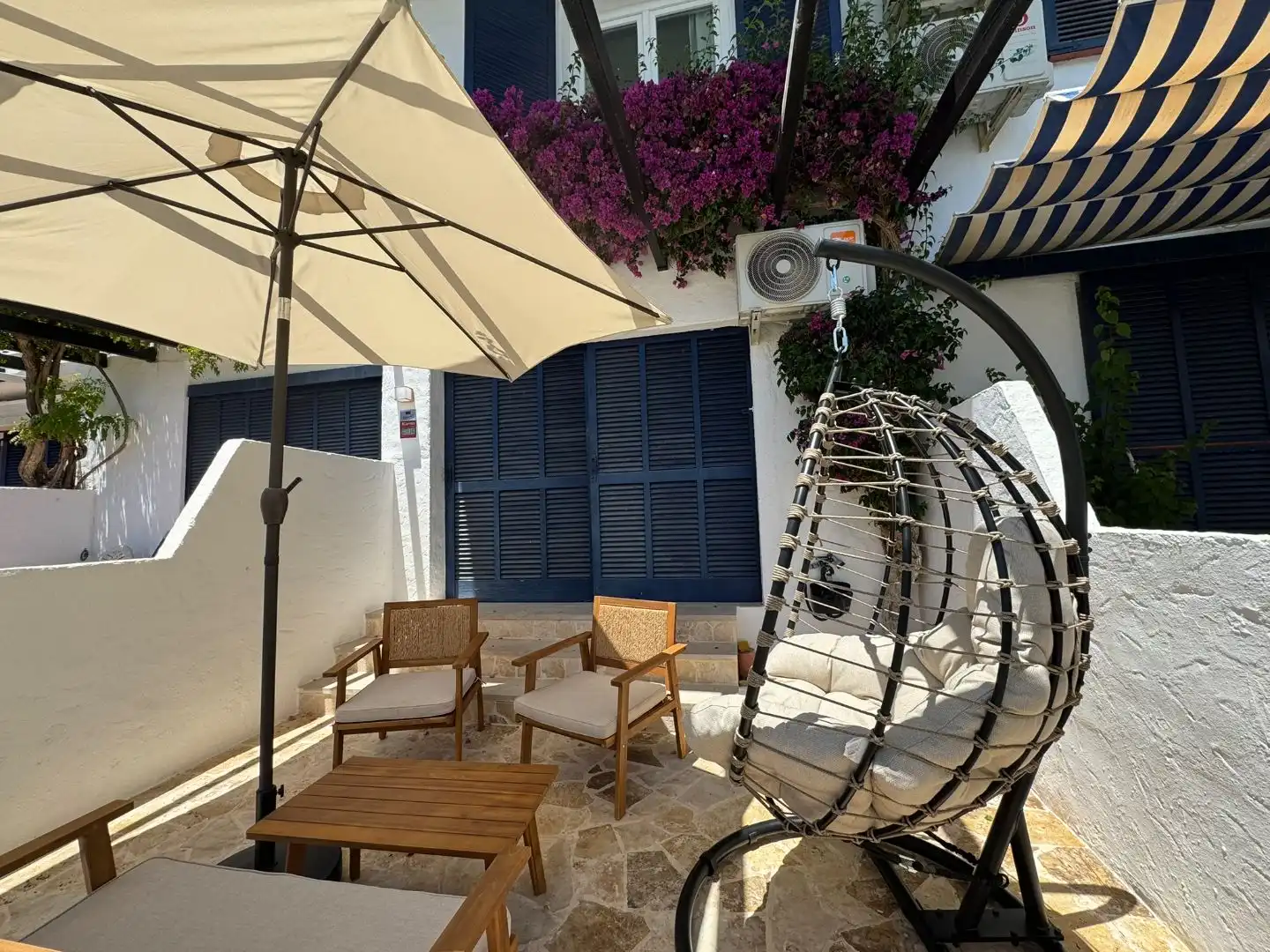 Terraza de Apartamento de alquiler en Mijas con Aire acondicionado, Calefacción y Terraza