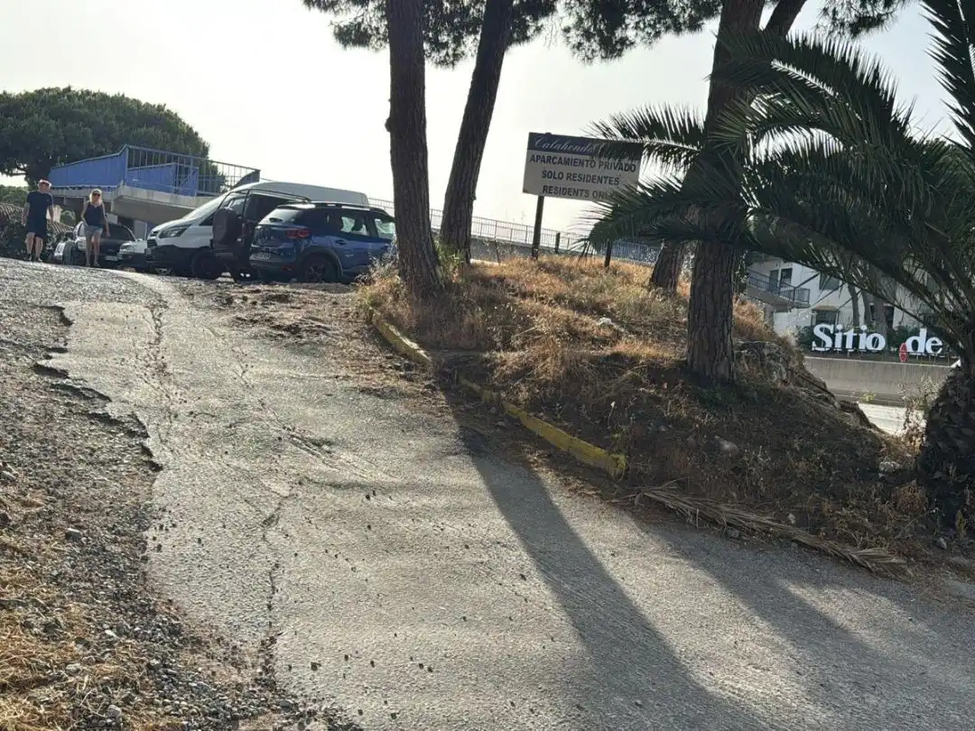 Parking de Apartamento de alquiler en Mijas con Aire acondicionado, Calefacción y Terraza