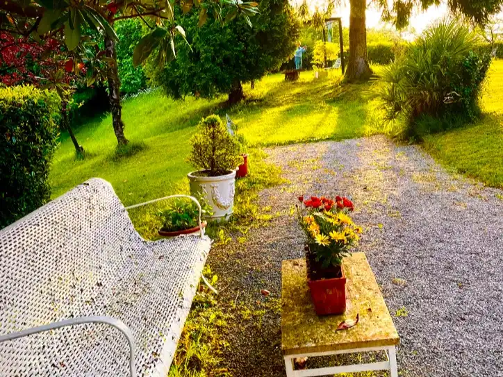 Garden of Houses for rent in Nava  with Heating, Private garden and Parquet flooring