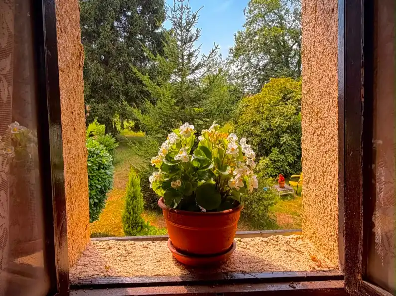 Balcony of Houses for rent in Nava  with Heating, Private garden and Parquet flooring