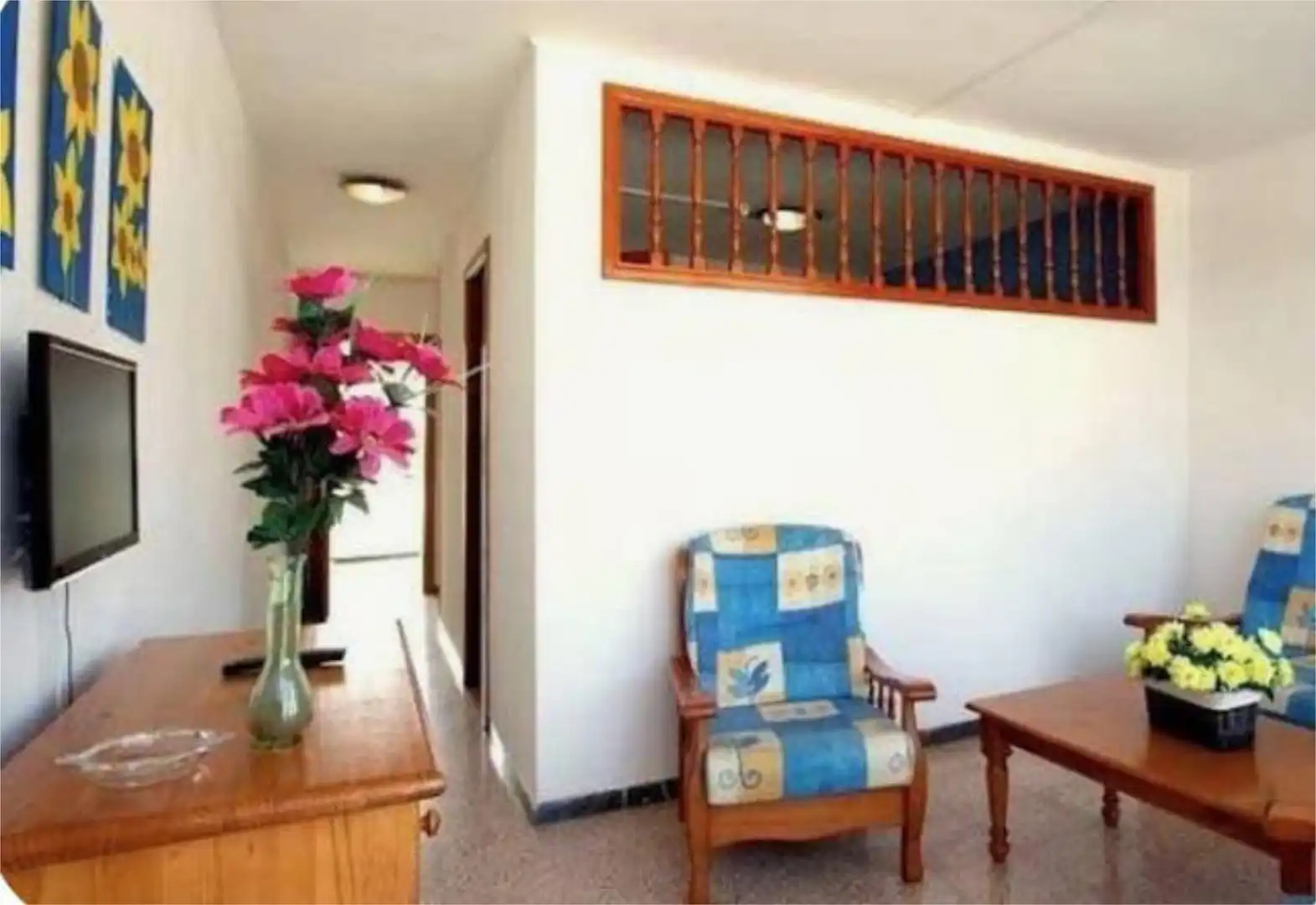 Apartamento en venta en Playa del Inglés Sala de estar de Apartamento en venta en San Bartolomé de Tirajana con Calefacción, Jardín privado y Terraza