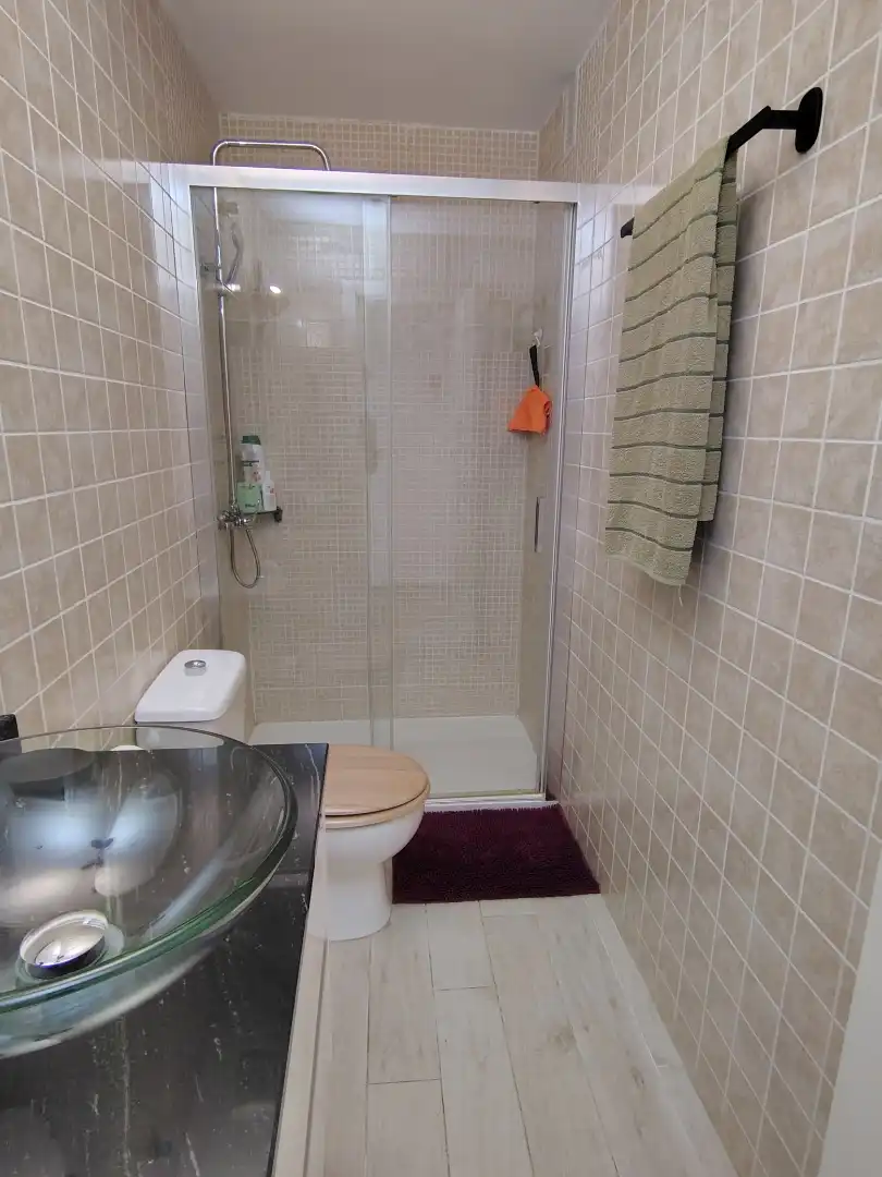 Estudio de alquiler en Calle Veintinueve de Abril, 71, Santa Catalina - Canteras Baño de Estudio de alquiler en Las Palmas de Gran Canaria