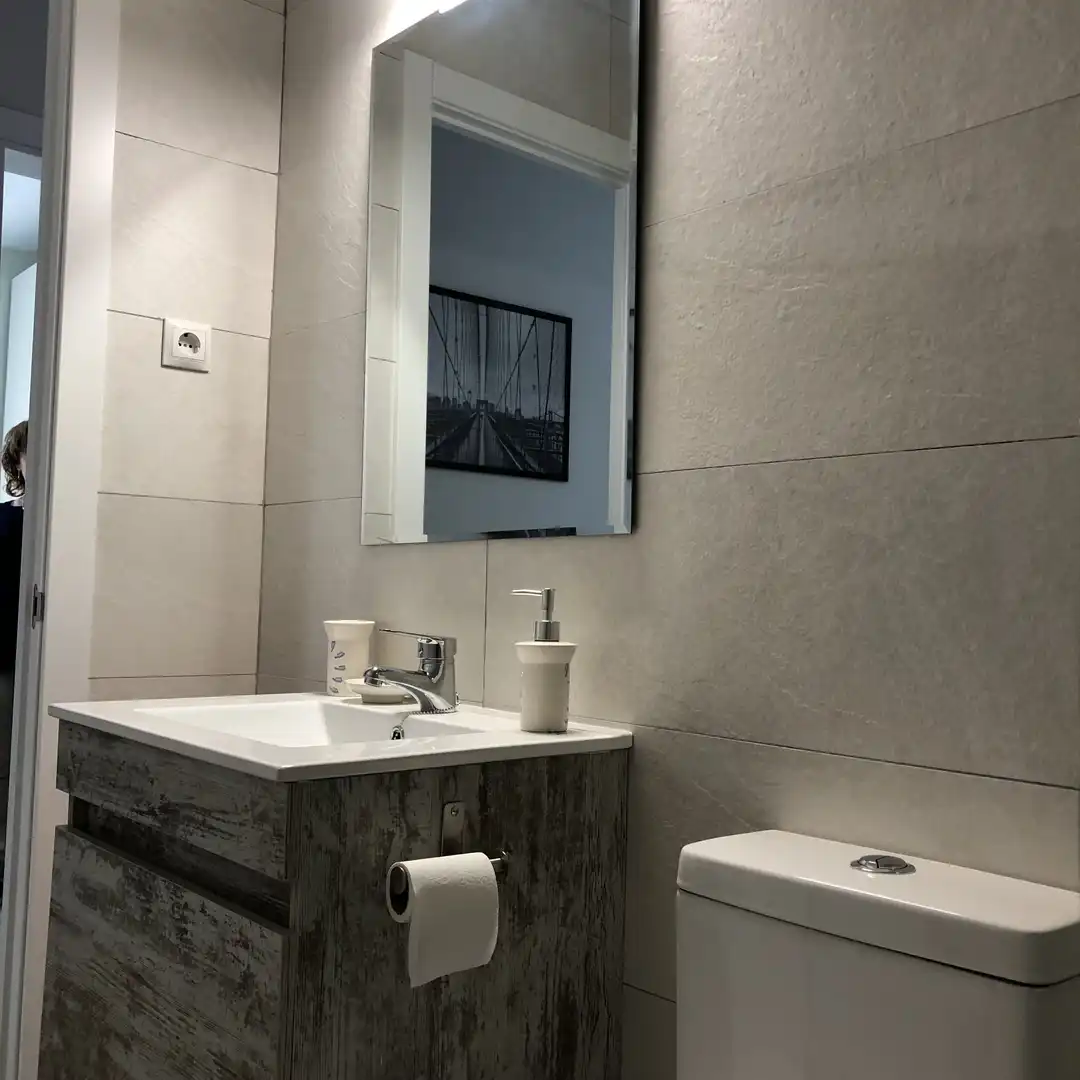 Bathroom of Flat for rent in Getafe