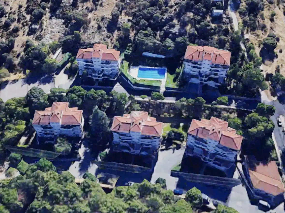 Exterior view of Flat for sale in Collado Villalba  with Heating, Private garden and Parquet flooring