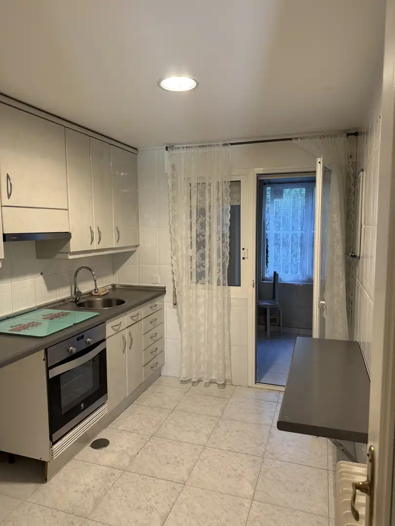Kitchen of Flat for sale in Collado Villalba  with Heating, Private garden and Parquet flooring