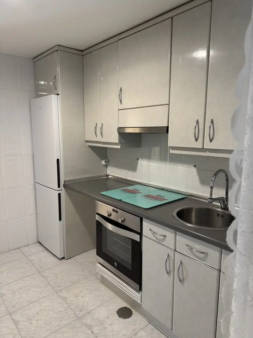 Kitchen of Flat for sale in Collado Villalba  with Heating, Private garden and Parquet flooring