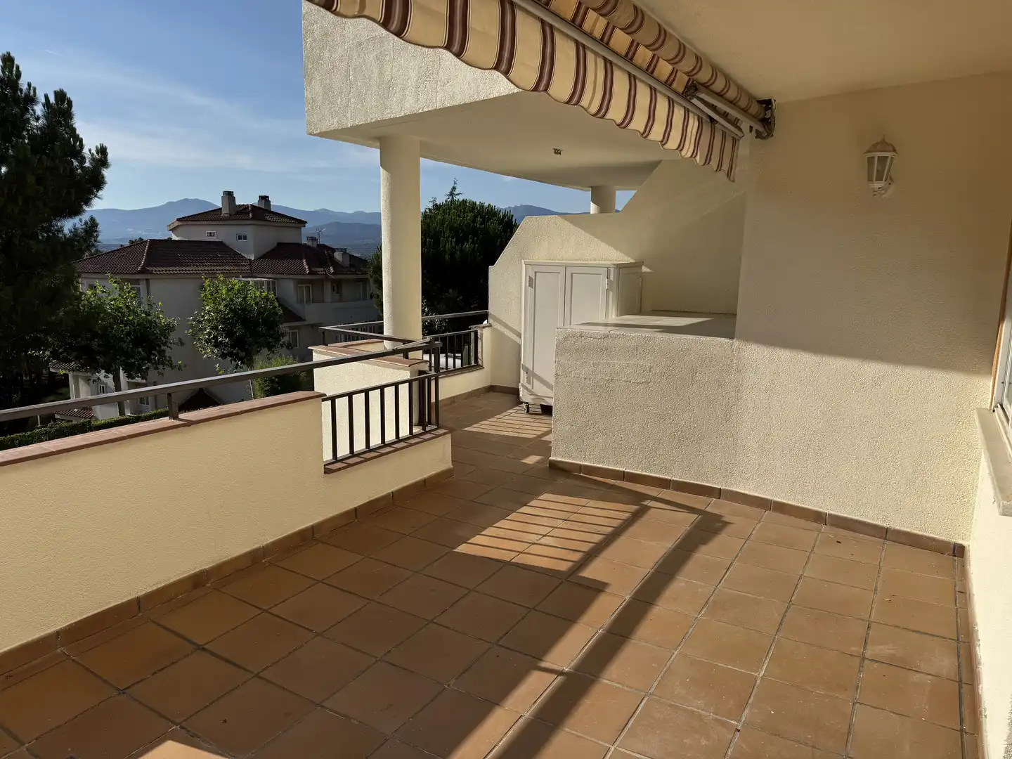 Terrace of Flat for sale in Collado Villalba  with Heating, Private garden and Parquet flooring