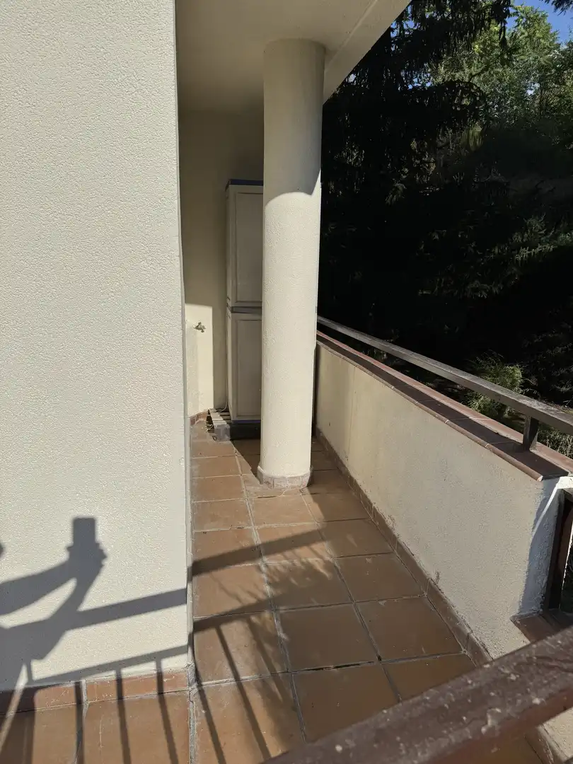 Balcony of Flat for sale in Collado Villalba  with Heating, Private garden and Parquet flooring