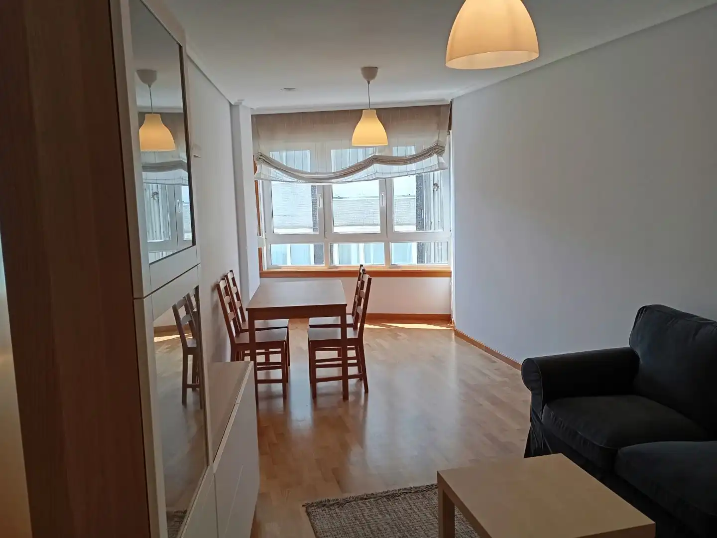 Flat for rent in Rúa Falperra, 1, Falperra - Santa Lucía Living room of Flat for rent in A Coruña Capital with Heating, Parquet flooring and Furnished