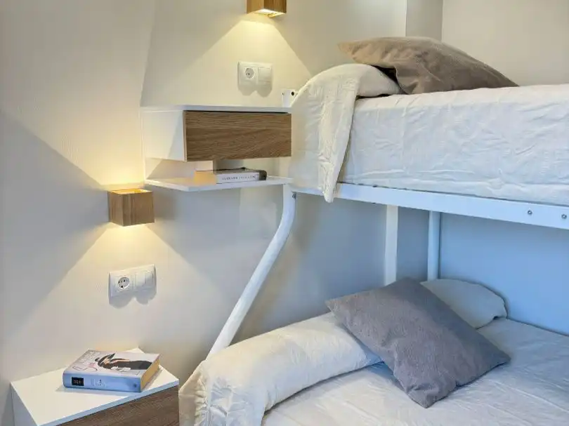 Flat for rent in Paseo Tanima, 1, Martín Carpena - Torre del Río Bedroom of Flat for rent in Málaga Capital with Air Conditioner and Terrace