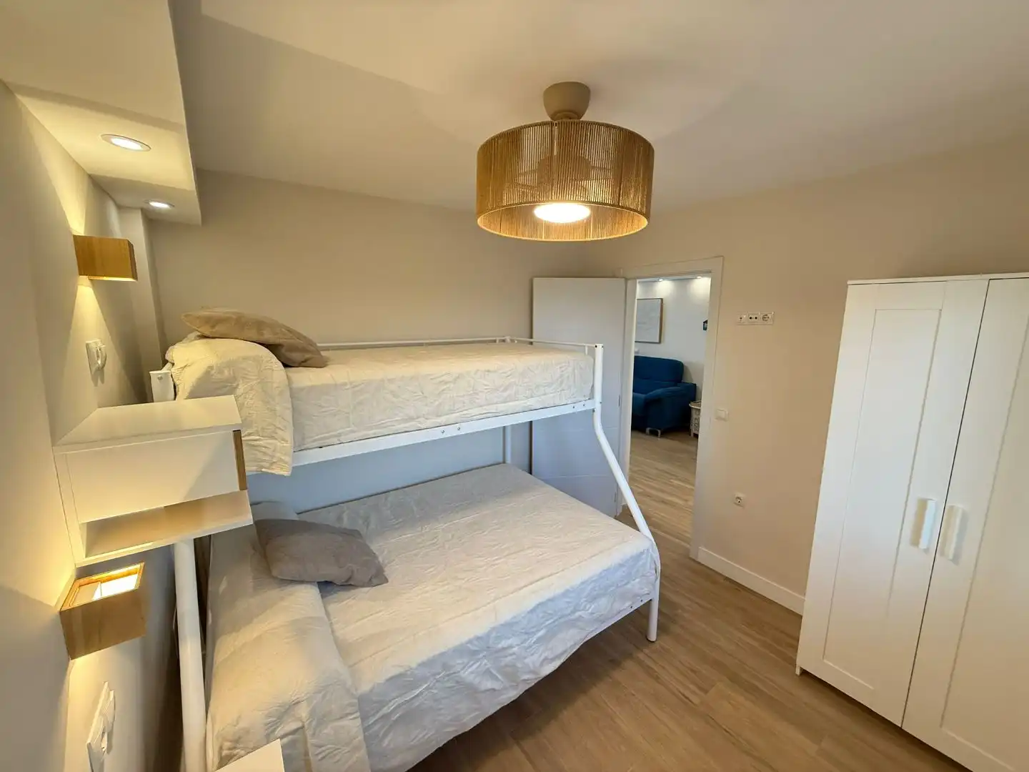 Flat for rent in Paseo Tanima, 1, Martín Carpena - Torre del Río Bedroom of Flat for rent in Málaga Capital with Air Conditioner and Terrace