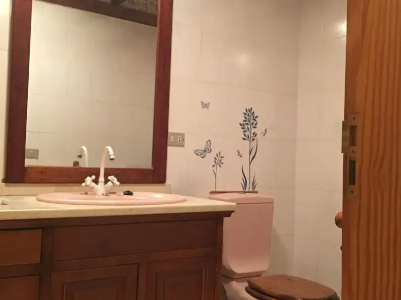 Dúplex de alquiler en Centro Baño de Dúplex de alquiler en La Orotava con Aire acondicionado, Terraza y Trastero