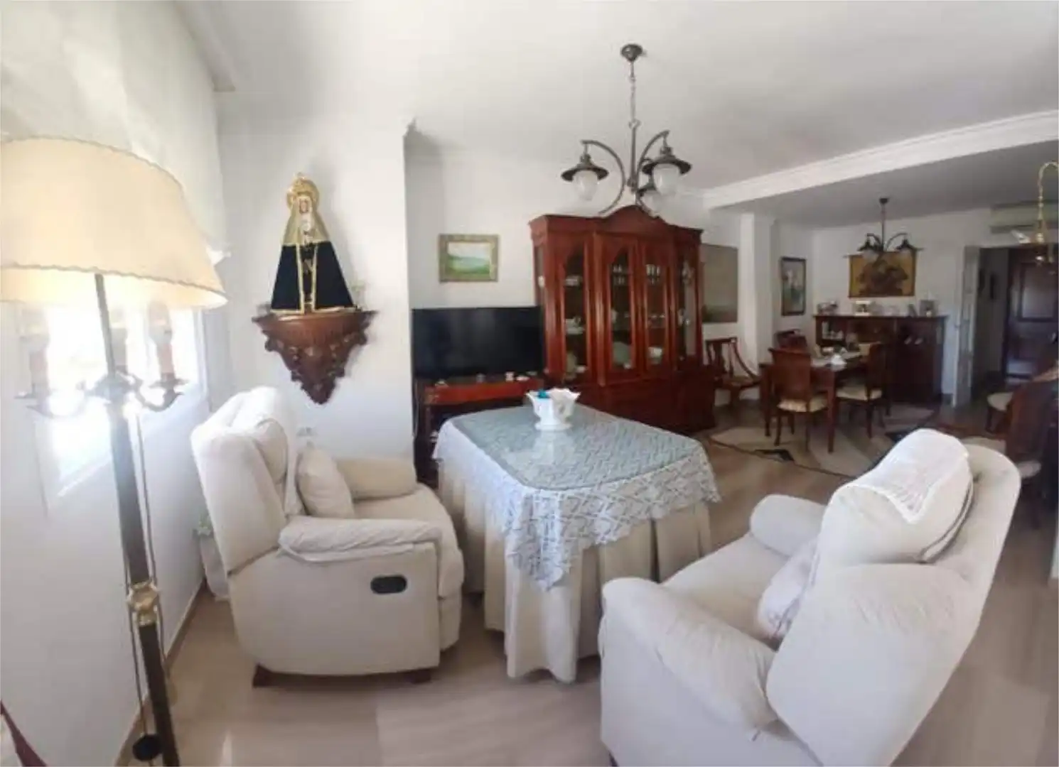 Flat for sale in Puente Genil Living room of Flat for sale in Puente Genil with Heating, Terrace and Storage room