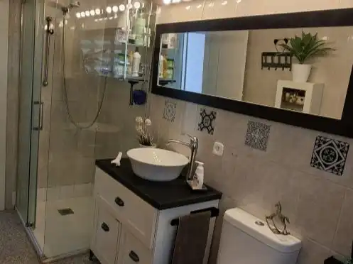 Wohnung zum Verkauf in Carrer Saragossa, 9, Cànoves I Samalús Badezimmer von Wohnung zum Verkauf in Cànoves I Samalús mit Klimaanlage, Heizung und Privatgarten