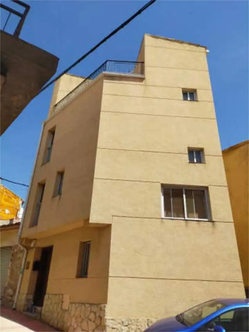 Exterior view of Houses for sale in Ariño  with Heating, Terrace and Furnished