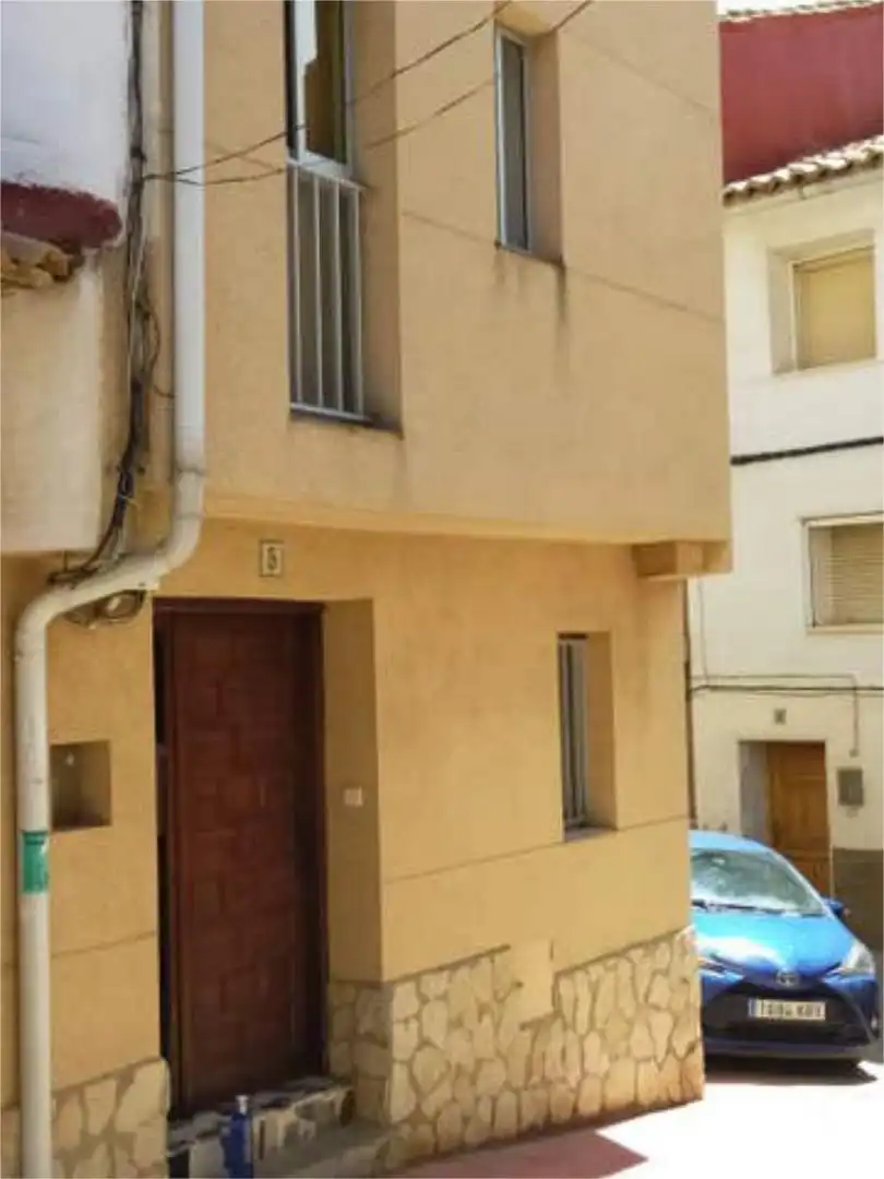 Exterior view of Houses for sale in Ariño  with Heating, Terrace and Furnished