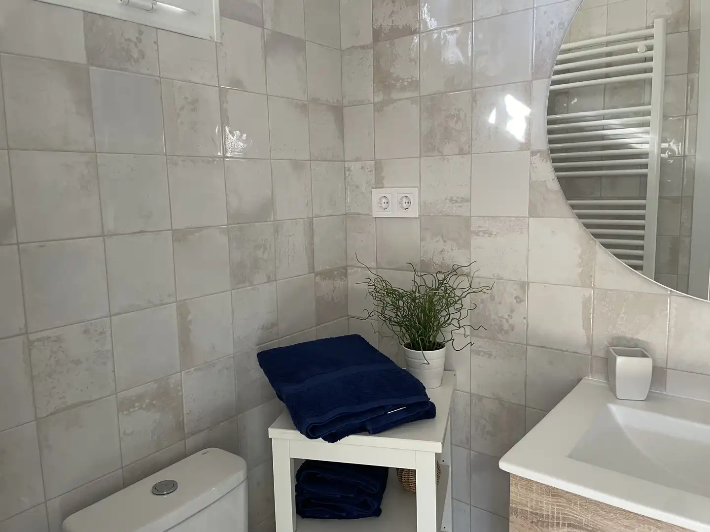 Loft de alquiler en Calle de Cerceda, 10, Manzanares El Real Baño de Loft de alquiler en Manzanares El Real con Calefacción, Jardín privado y Parquet