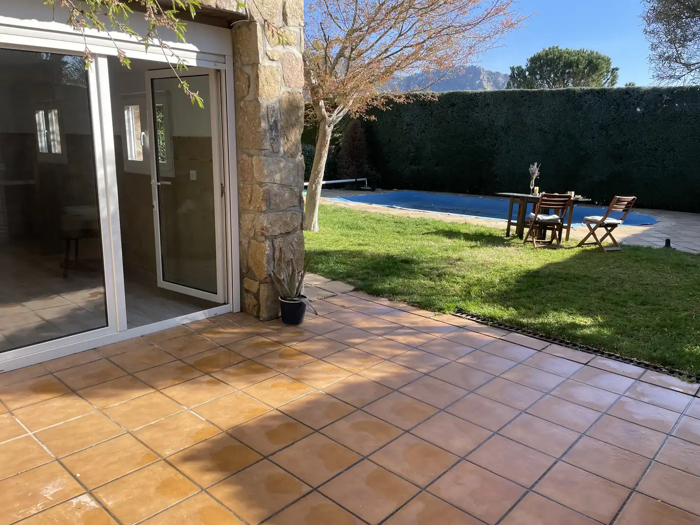 Loft de alquiler en Calle de Cerceda, 10, Manzanares El Real Terraza de Loft de alquiler en Manzanares El Real con Calefacción, Jardín privado y Parquet