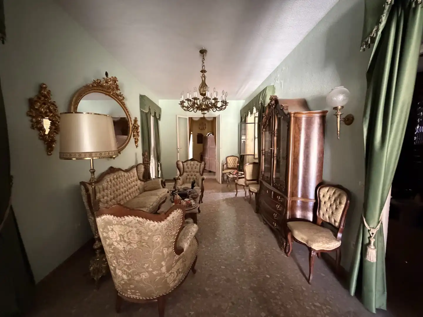 Wohnzimmer von Wohnung zum Verkauf in Alcalá la Real mit Balkon