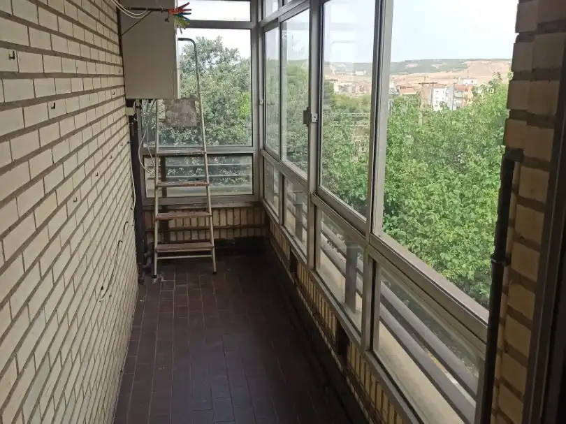 Flat for rent in Calle Serafín Azcona Gamen, 7, Lourdes Balcony of Flat for rent in Tudela with Heating, Parquet flooring and Terrace