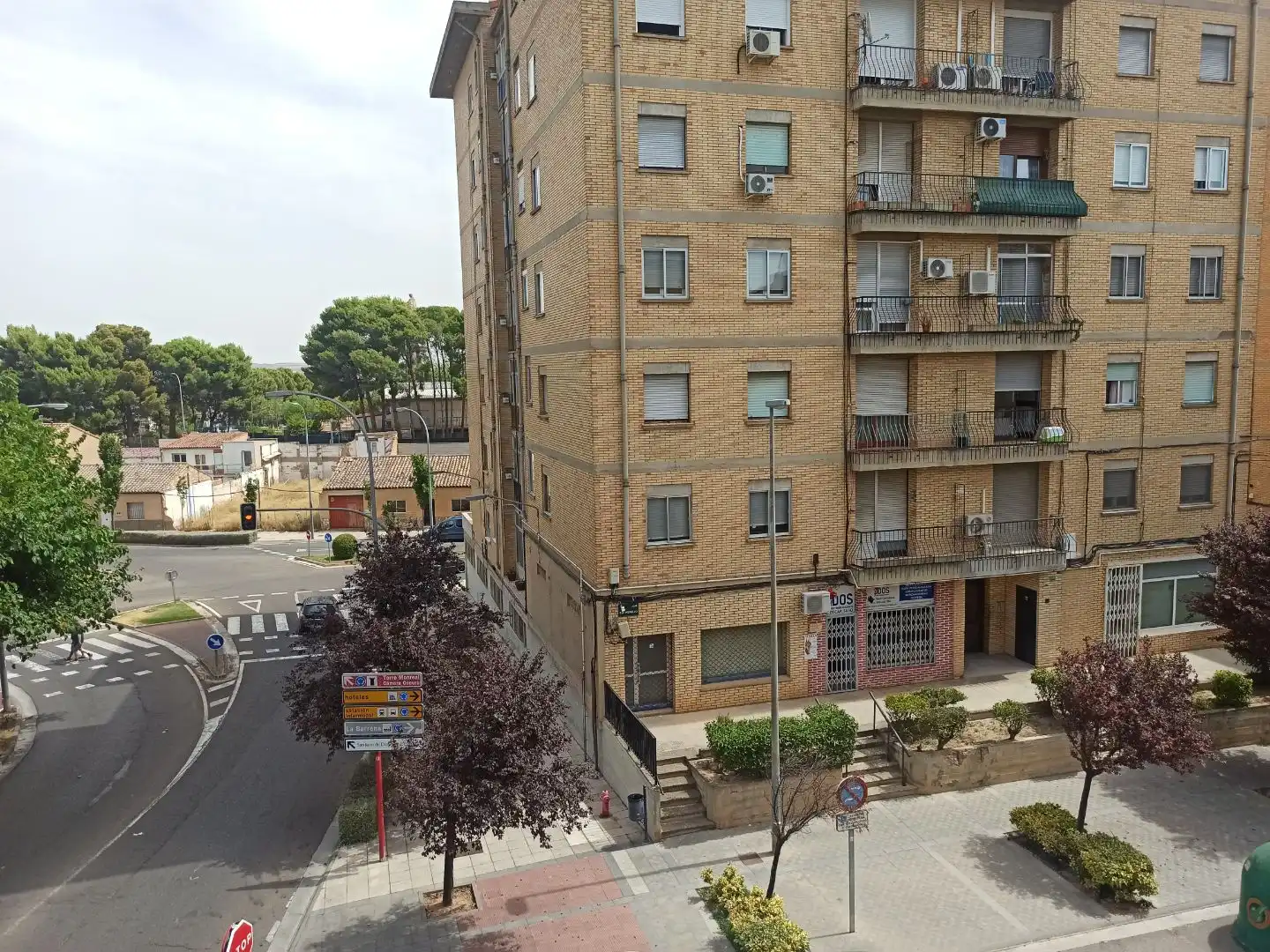 Flat for rent in Calle Serafín Azcona Gamen, 7, Lourdes Exterior view of Flat for rent in Tudela with Heating, Parquet flooring and Terrace