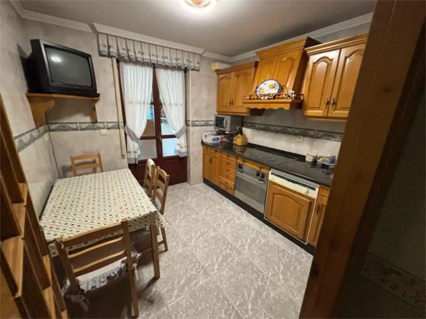 Flat for rent in El Franco Kitchen of Flat for rent in El Franco with Terrace, Storage room and Furnished