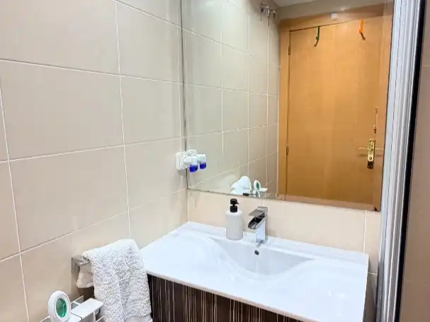Bathroom of Flat for sale in Tarazona  with Air Conditioner, Heating and Parquet flooring