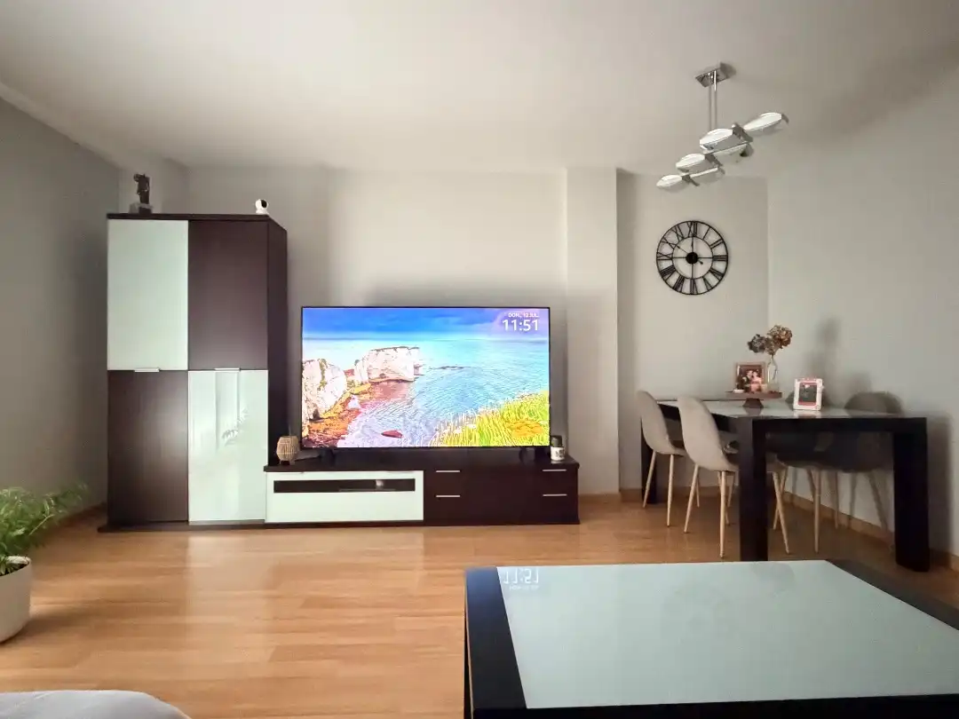 Living room of Flat for sale in Tarazona  with Air Conditioner, Heating and Parquet flooring
