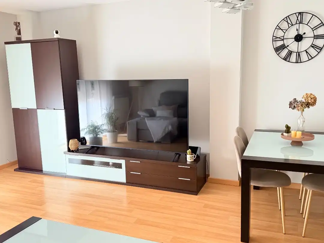 Living room of Flat for sale in Tarazona  with Air Conditioner, Heating and Parquet flooring