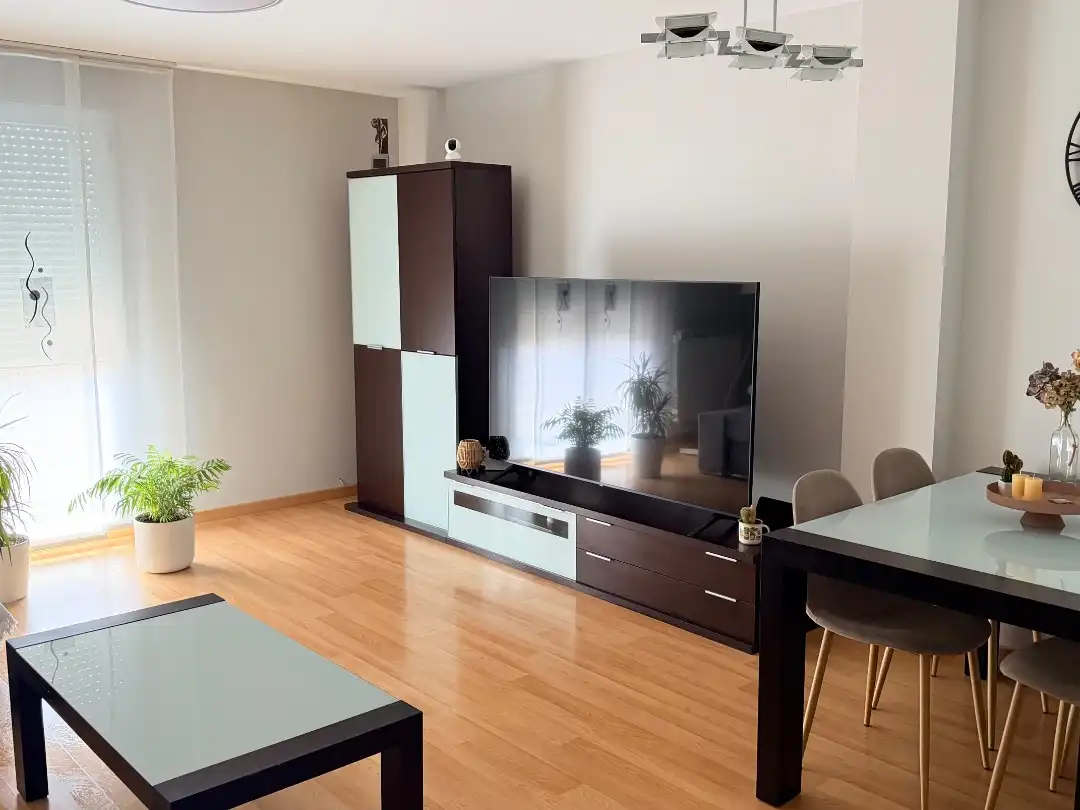 Living room of Flat for sale in Tarazona  with Air Conditioner, Heating and Parquet flooring