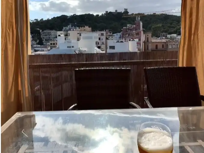 Terrasse von Dachboden zum Verkauf in  Palma de Mallorca mit Klimaanlage, Terrasse und Balkon