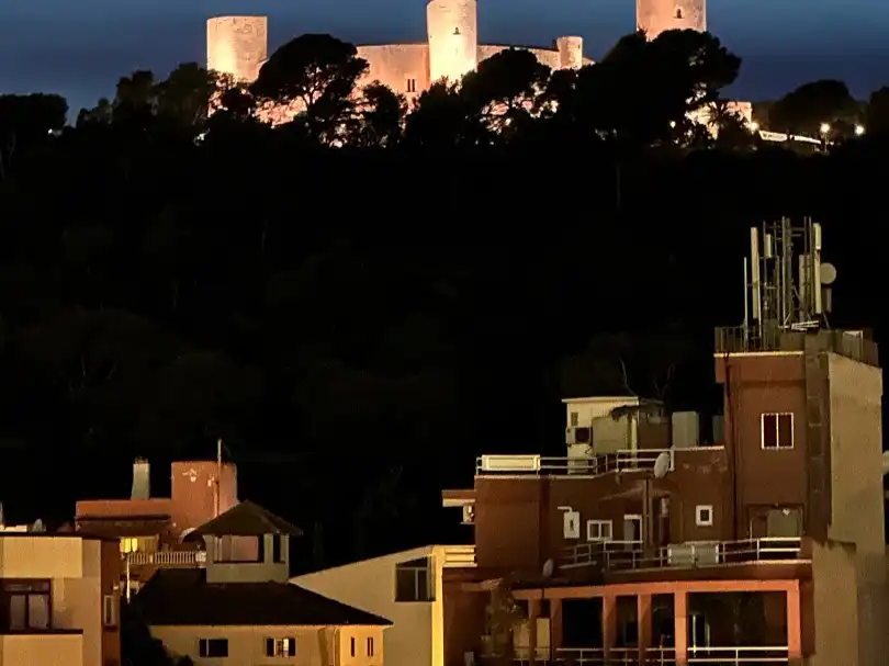 Außenansicht von Dachboden zum Verkauf in  Palma de Mallorca mit Klimaanlage, Terrasse und Balkon