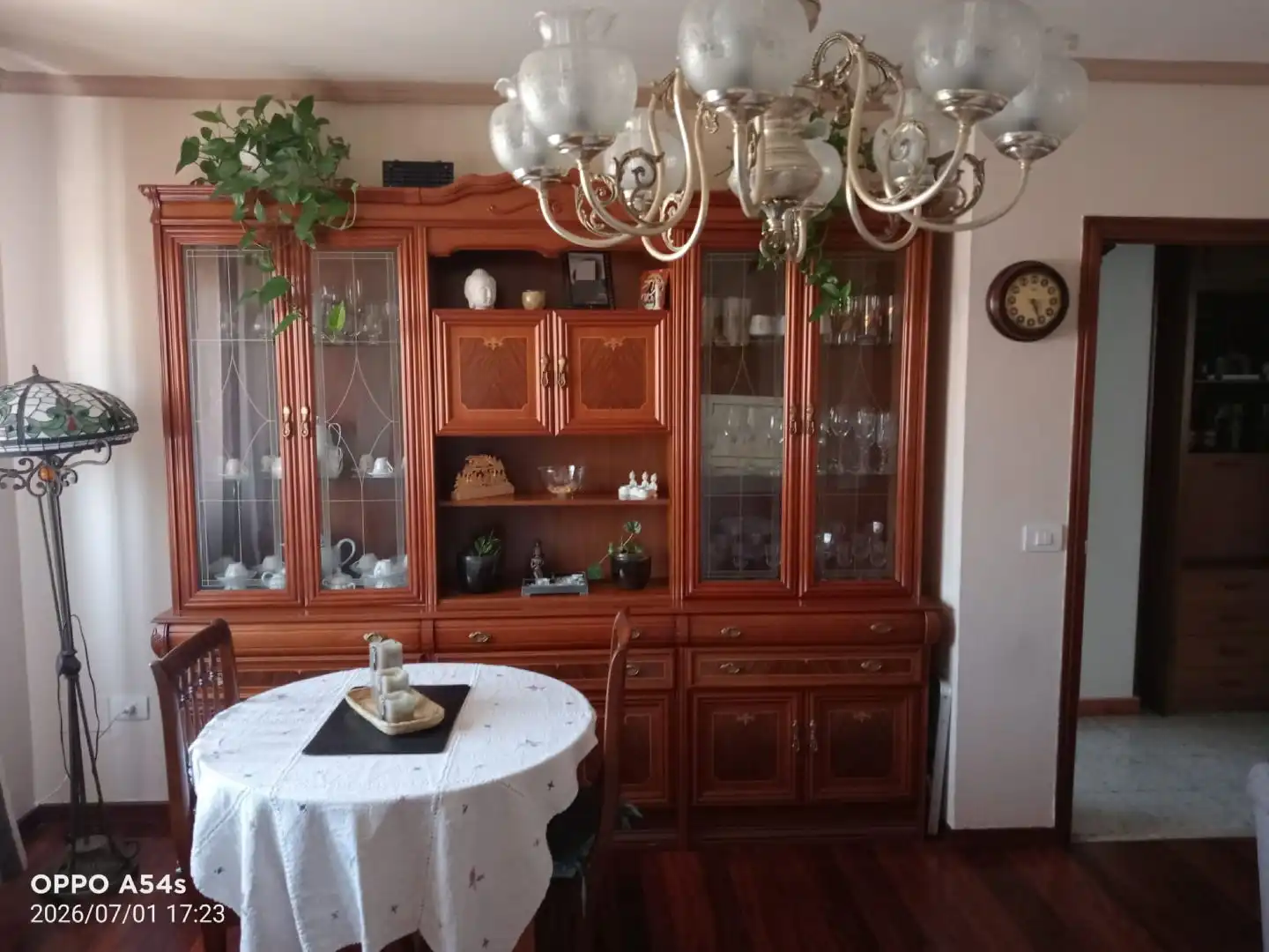 Einfamilien-Reihenhaus zum Verkauf in Rúa do Cruceiro, 16, Palas de Rei Esszimmer von Einfamilien-Reihenhaus zum Verkauf in Palas de Rei mit Heizung, Parkett und Terrasse